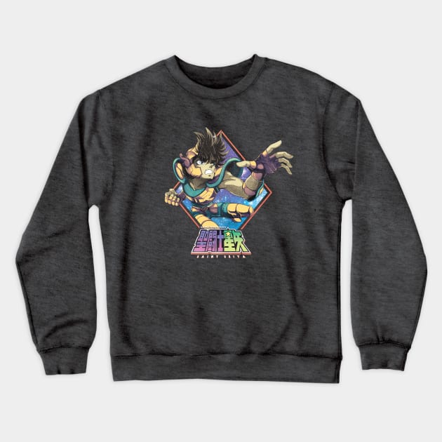 Saint Seiya Crewneck Sweatshirt by geeeeeeeeeeeek